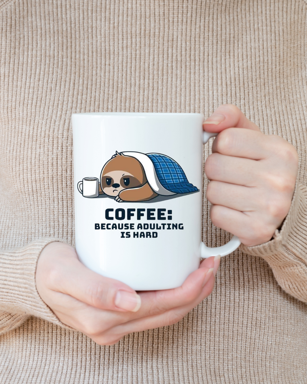 'Adulting is hard' Mug